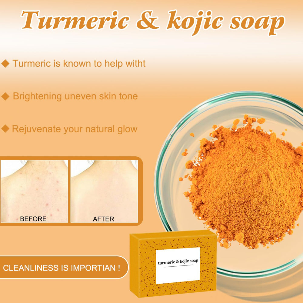 BCBU turmeric cleansing mousse with airy foam for cleansing.
