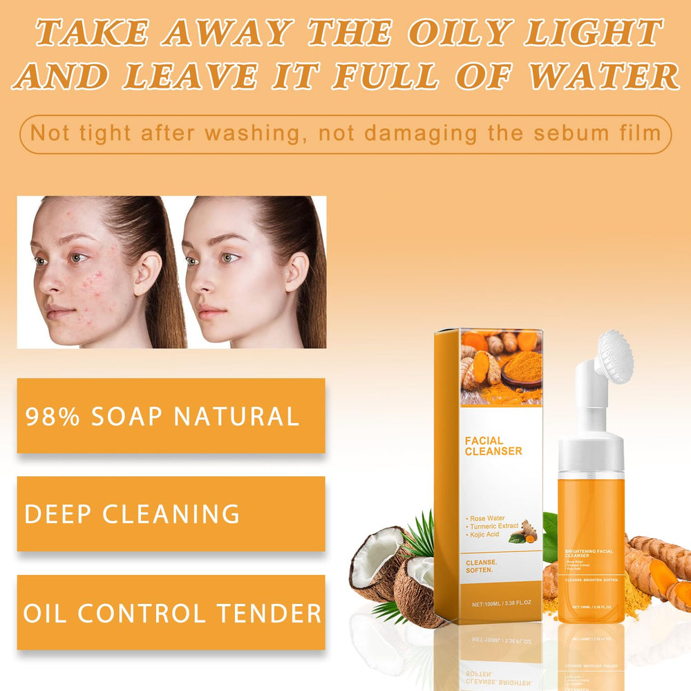 BCBU turmeric cleansing pads for deep cleansing and light exfoliation.