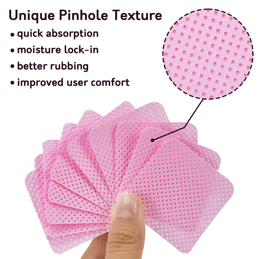 BCOWOS two-inch wipes easy to grip during manicures