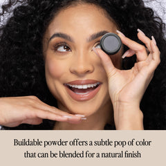 Billion Dollar Brows portable case showcases long-lasting wear and travel-friendly design.
