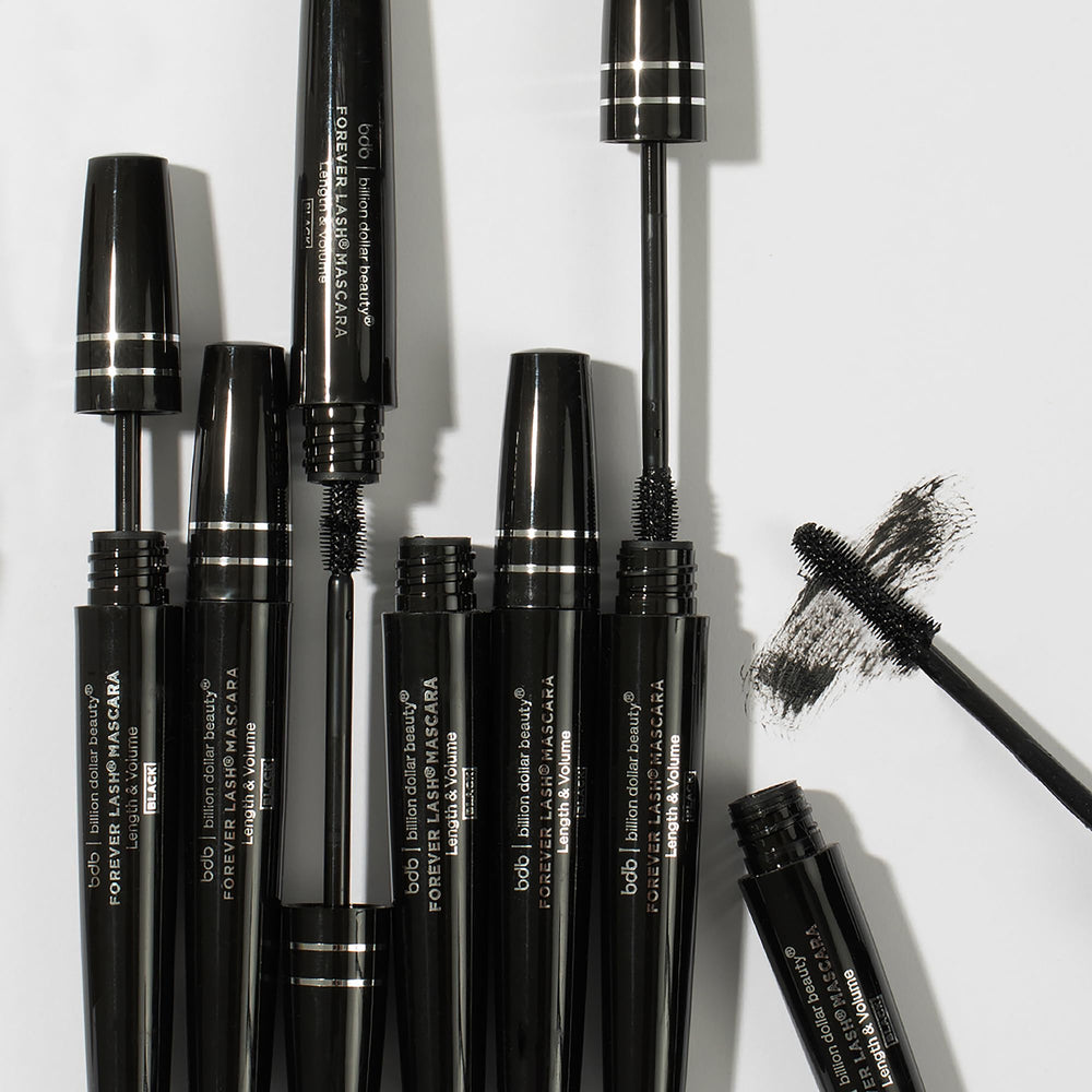 BDB Forever Lash Mascara application moment creates visible volume.