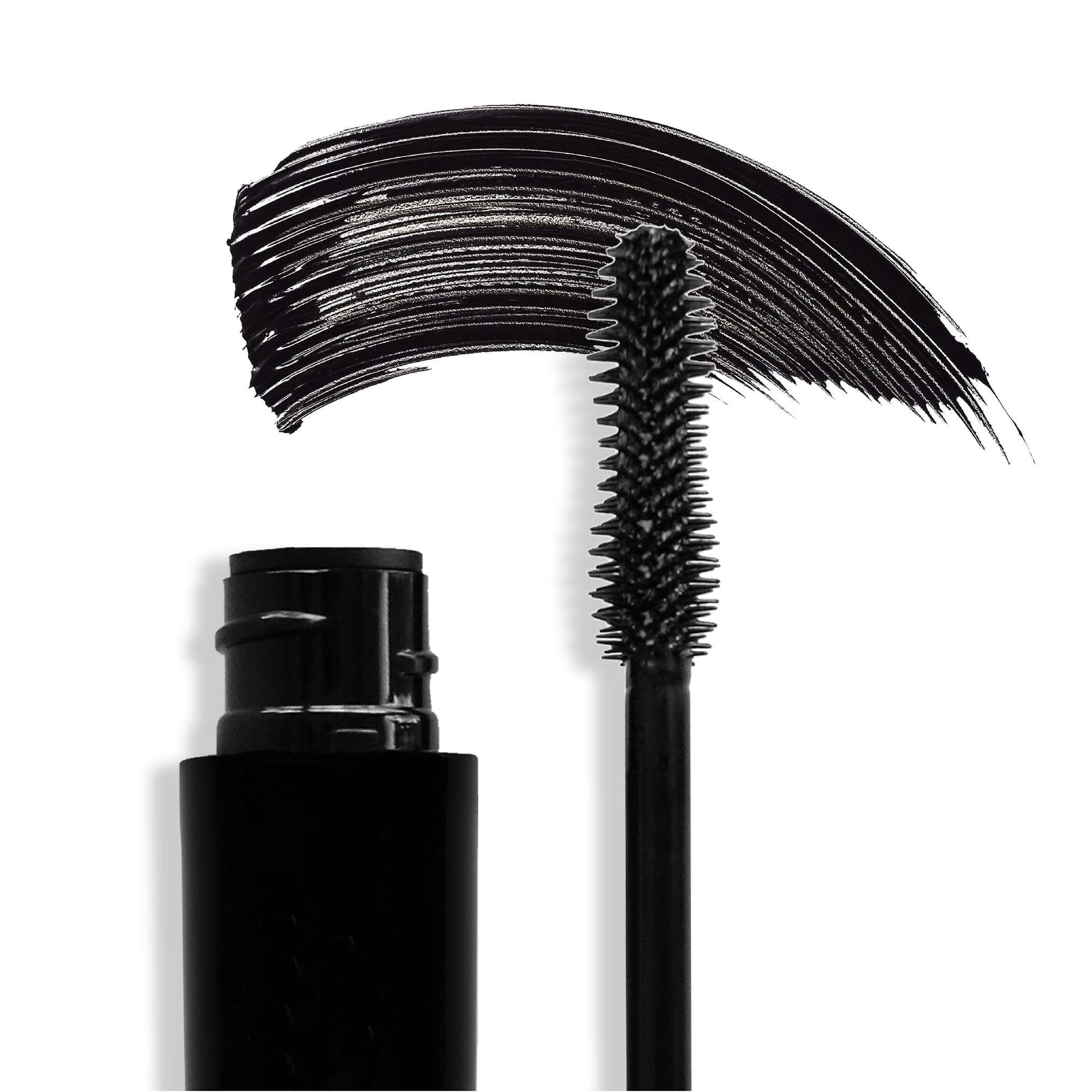 BDB Forever Lash Mascara wand closeup showing precise bristle design for definition.