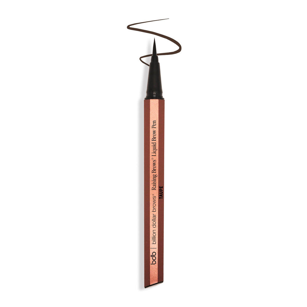 BDB Raising Brows brow-tip-stroke showcases precise taupe definition for a natural look.