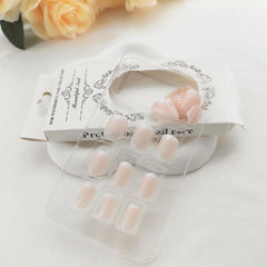 BDKAIWU adhesive tabs and nail files kit enables mess-free application.