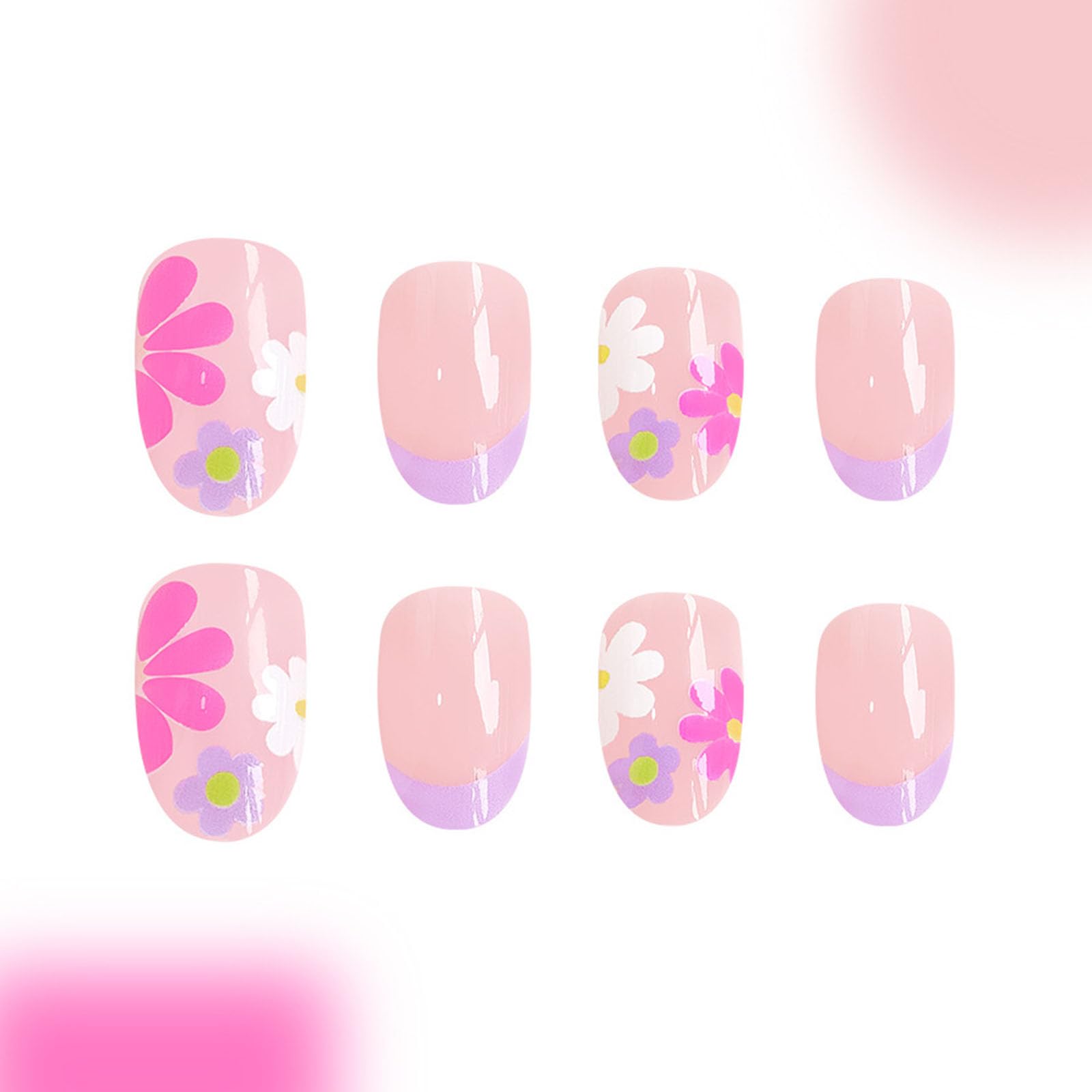 BDKAIWU Colorful Flowers embellishments highlight lively floral accents.