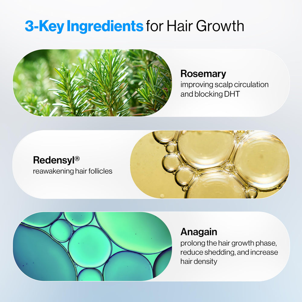 Be Bodywise roller-on applied to scalp for quick absorption.