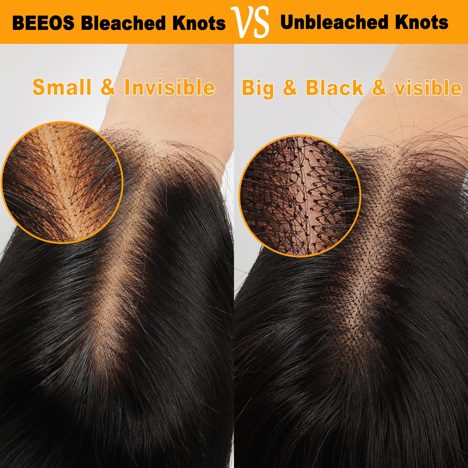 BEEOS closure edge with 6-inch deep part for versatile styling.