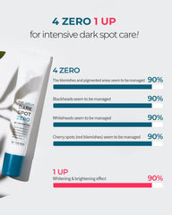 BE THE SKIN BHA+ Dark Spot Zero Cream texture swirl highlights velvety finish.
