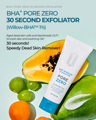 BE THE SKIN BHA+ Pore Zero gel close-up shows texture.