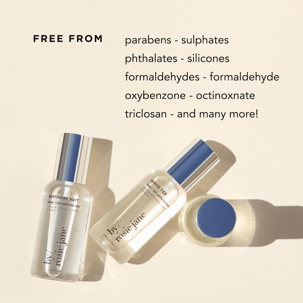 Layered scent graphic illustrating top, middle, and base notes