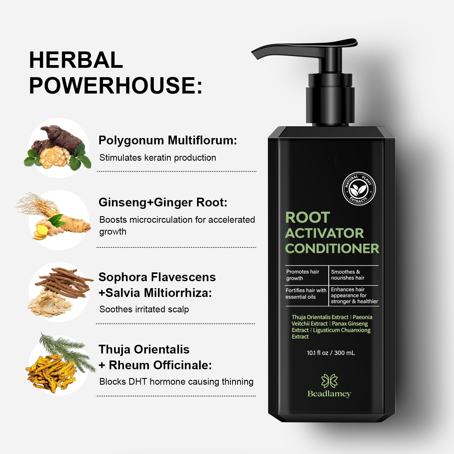 Swipe of conditioner showing rich, silky texture for dry hair.
