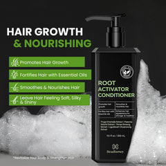 Beadlamey Root Activator Conditioner with textured cap, easy application.
