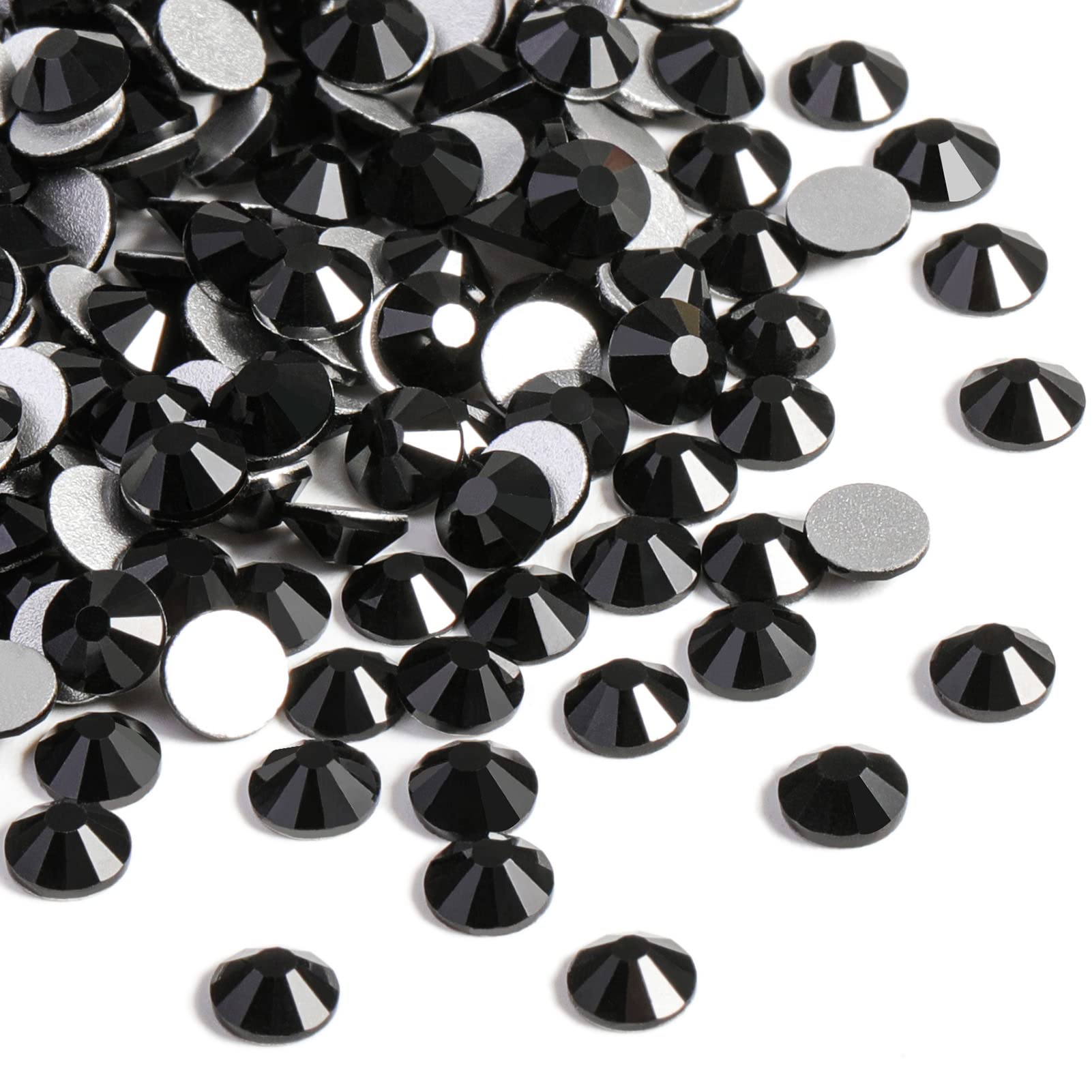 Beadsland 2880pcs flat-back rhinestones SS16 pack for crafts and nails