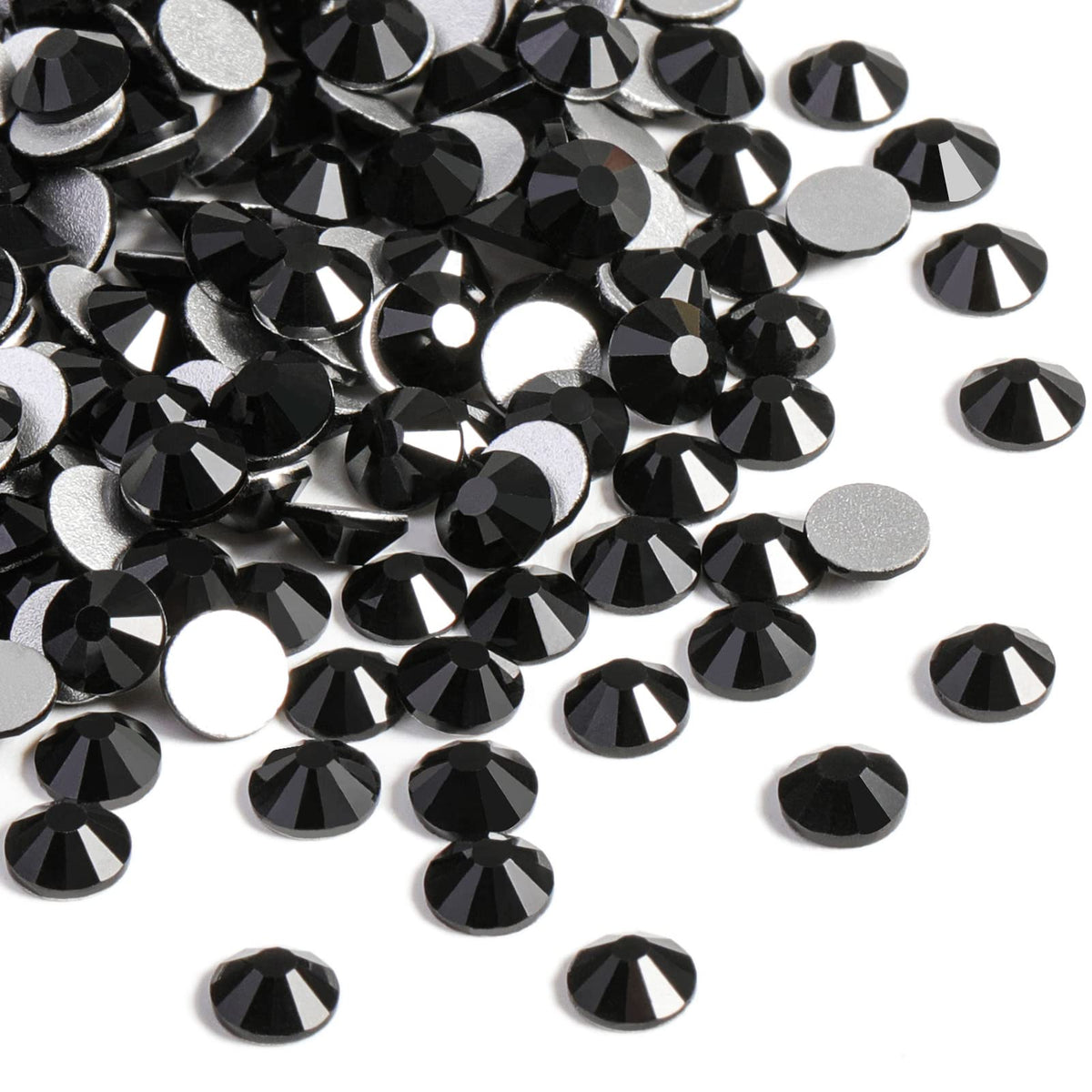 Beadsland 2880pcs flat-back rhinestones SS16 pack for crafts and nails