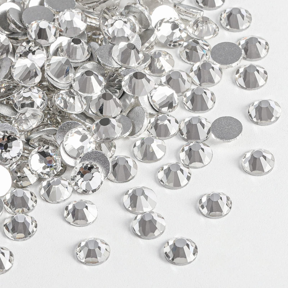 Beadsland 2880pcs flatback crystals ready for crafts with sparkling clarity