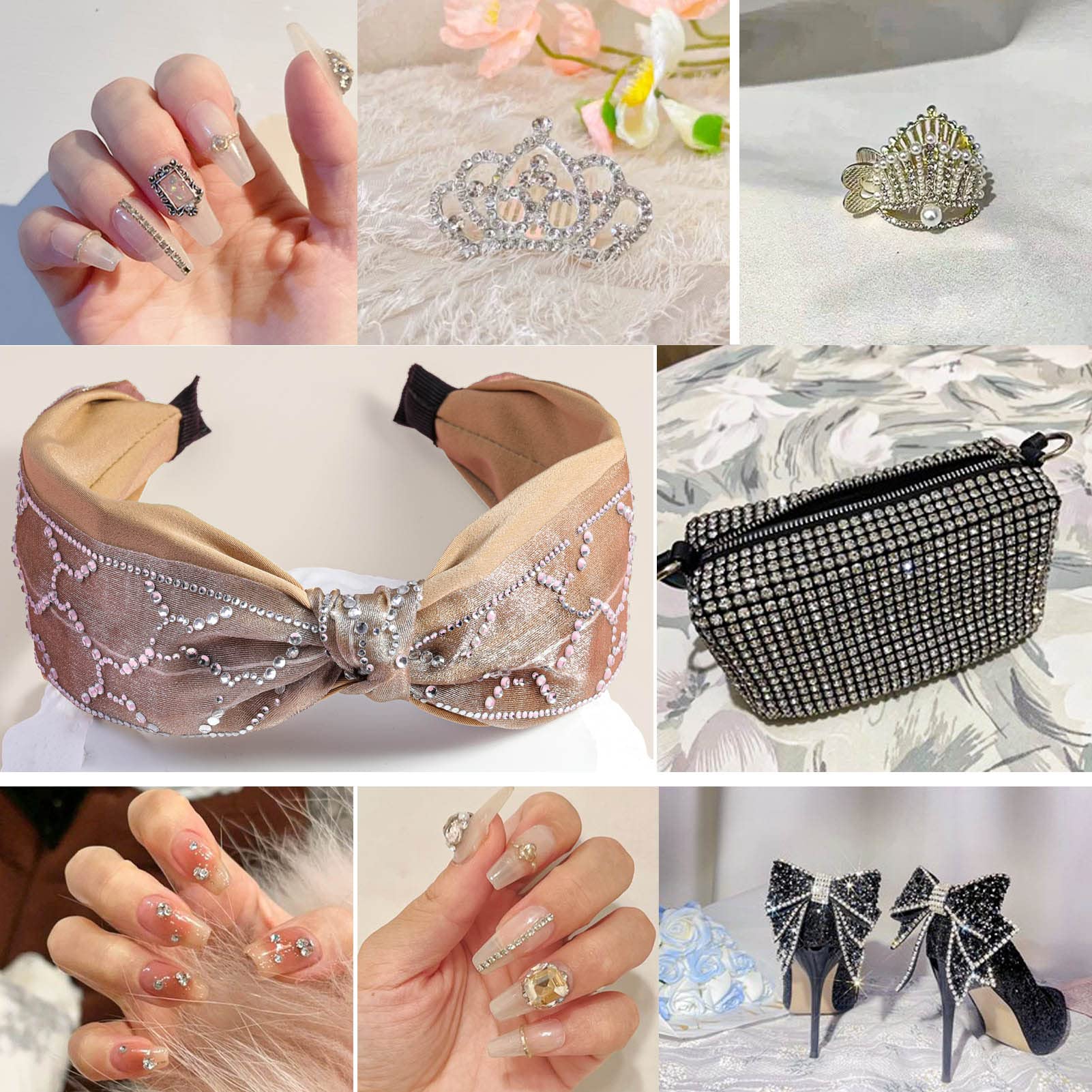 Beadsland craft flatback rhinestones add subtle crystal detail to projects
