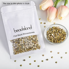 Beadsland craft rhinestones provide durable, glue-ready sparkle for DIY.