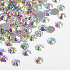 Beadsland crystal AB rhinestones SS30 flatback for nail art sparkle