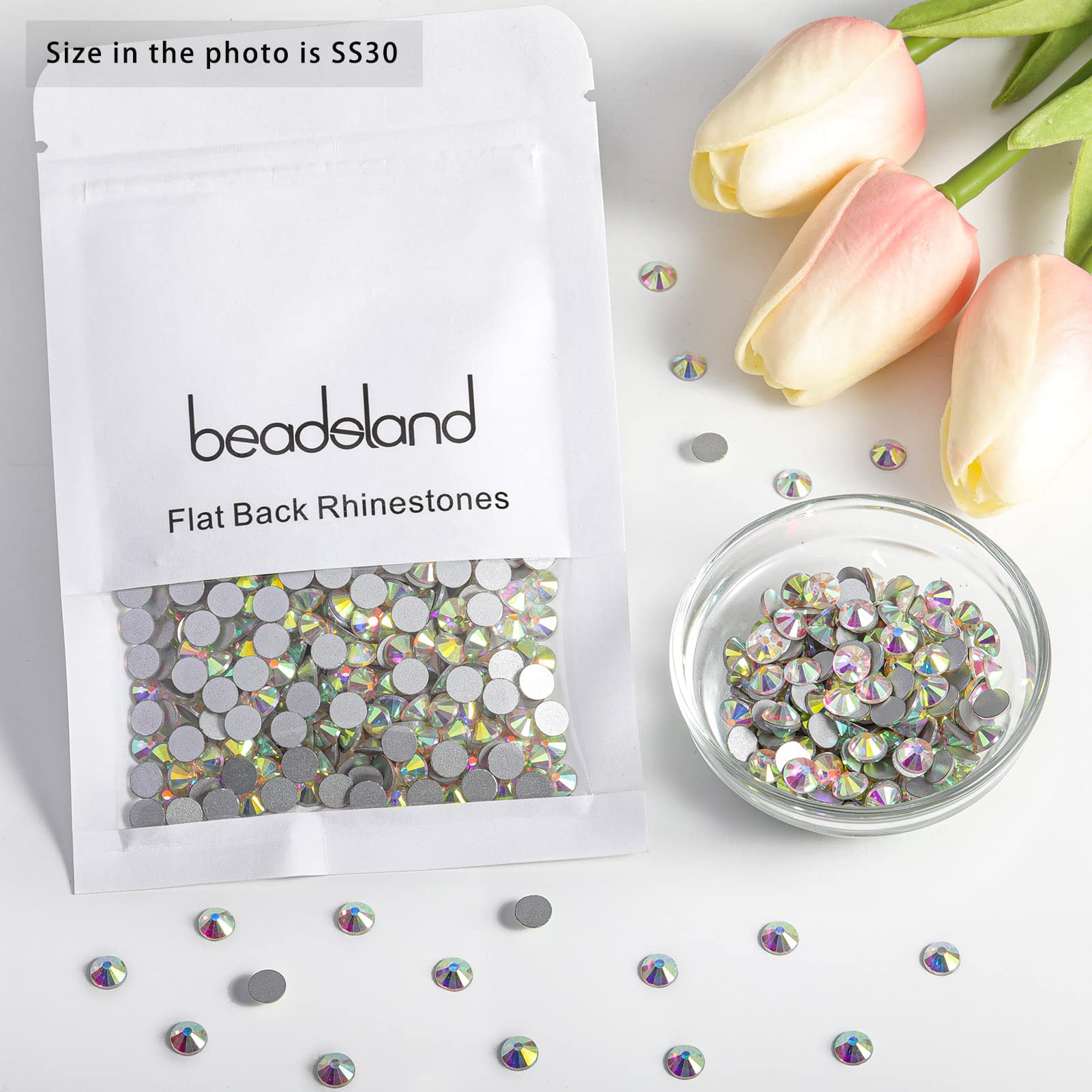 Beadsland rhinestones for bags, shoes, and DIY decor