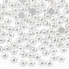 Beadsland flat-back glass rhinestones close-up highlighting high-quality cuts.