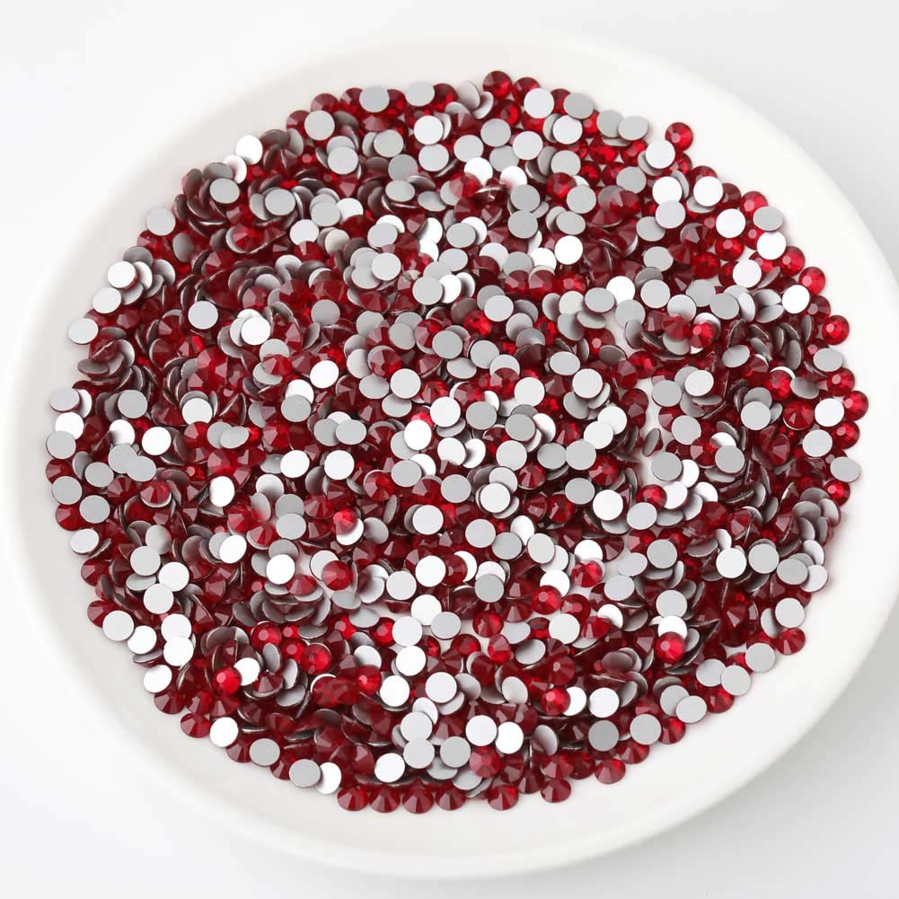Beadsland glass flatback rhinestones for sparkling nail art.