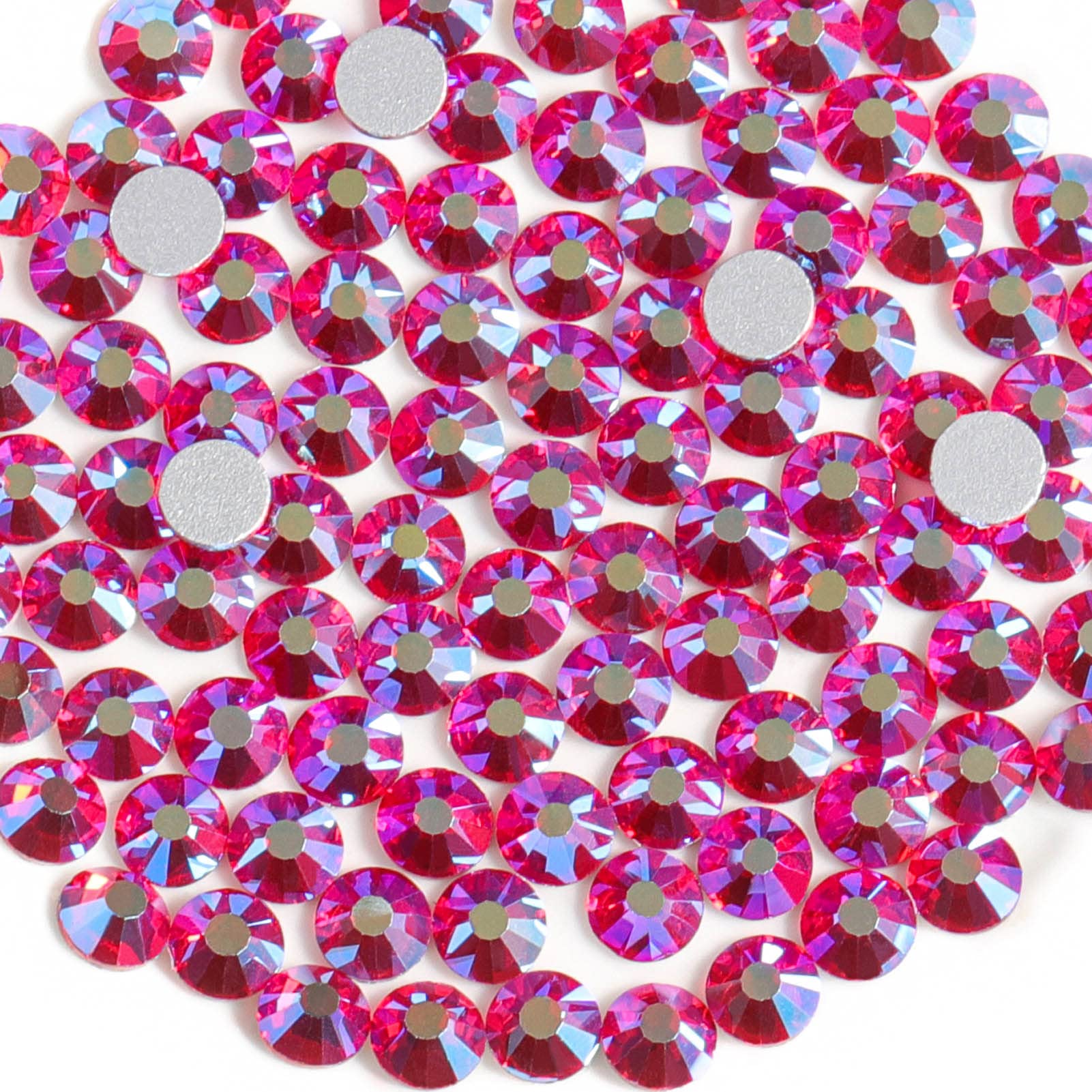 Beadsland flatback glass rhinestones for precise shine on nails and fashion.