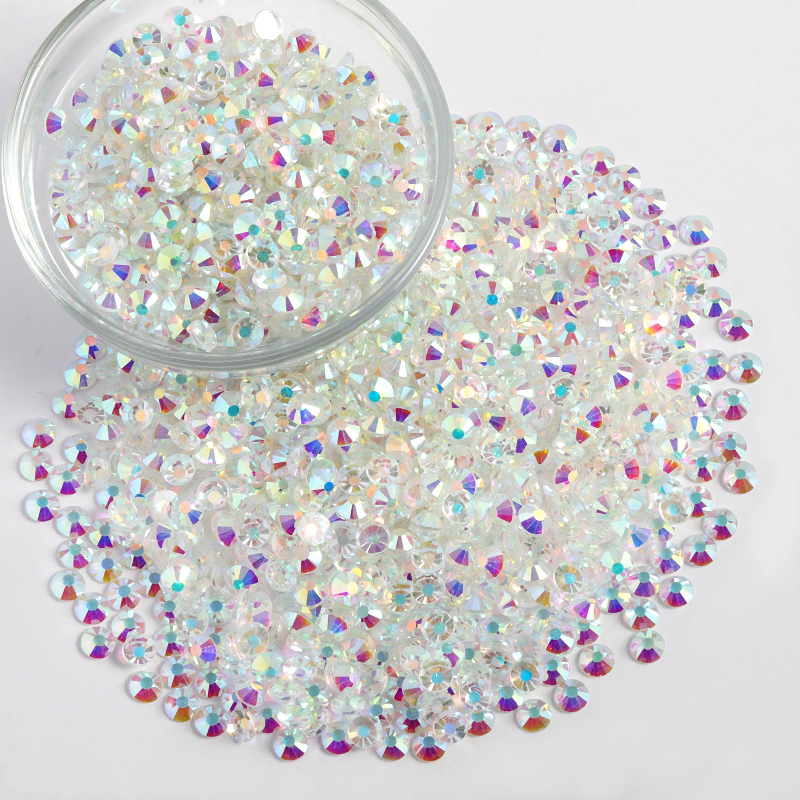 BEADSLAND flatback rhinestones for bags and shoes with glue-ready shine