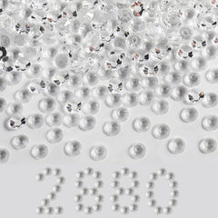 Beadsland flatback rhinestones bulk crystal sparkle for nails and crafts