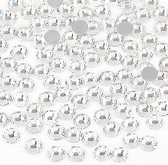Beadsland flatback rhinestones clear SS20 4.6-4.8mm for easy glue-on embellishments.