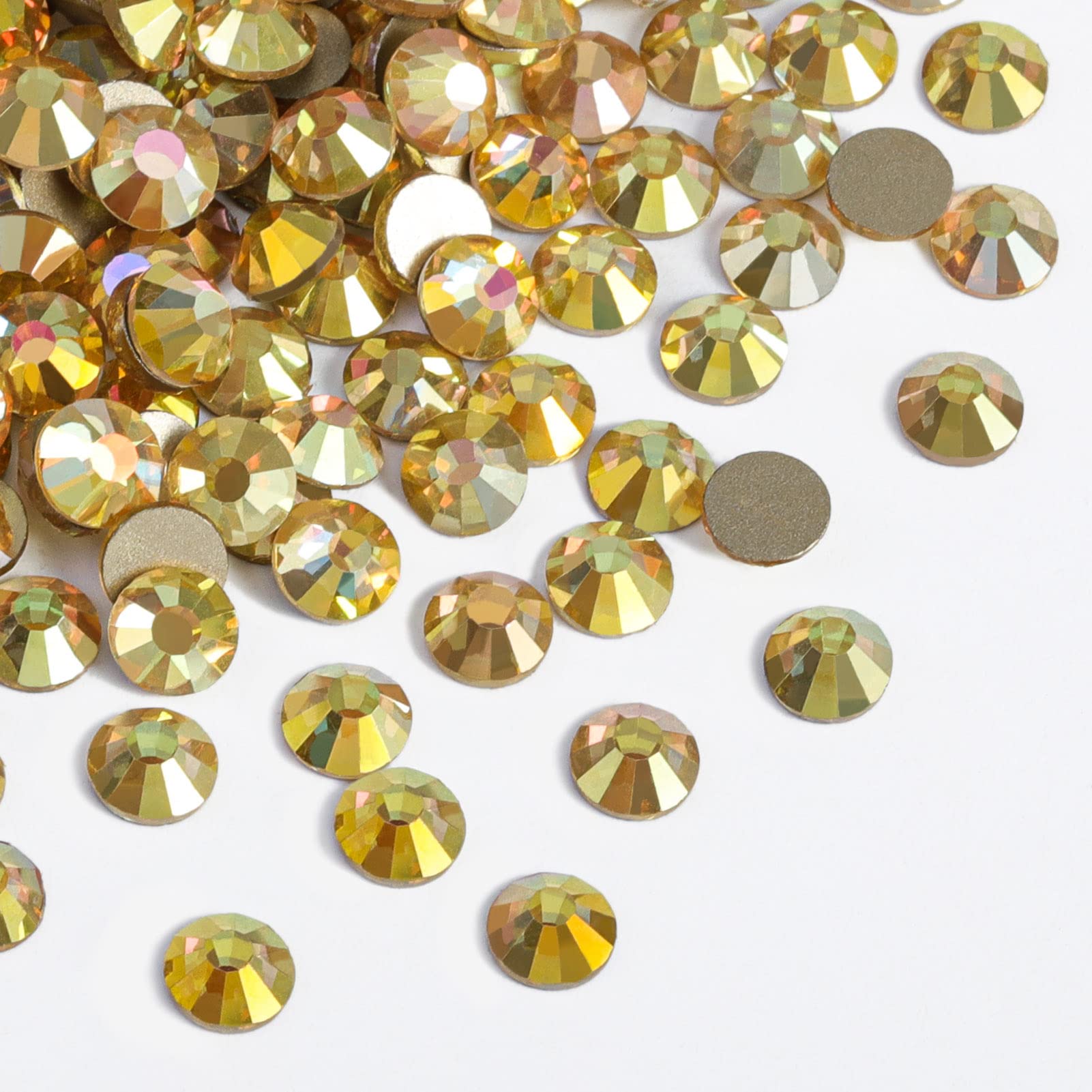 Beadsland flatback rhinestones ss20 4.6-4.8mm sparkle for nails and crafts.