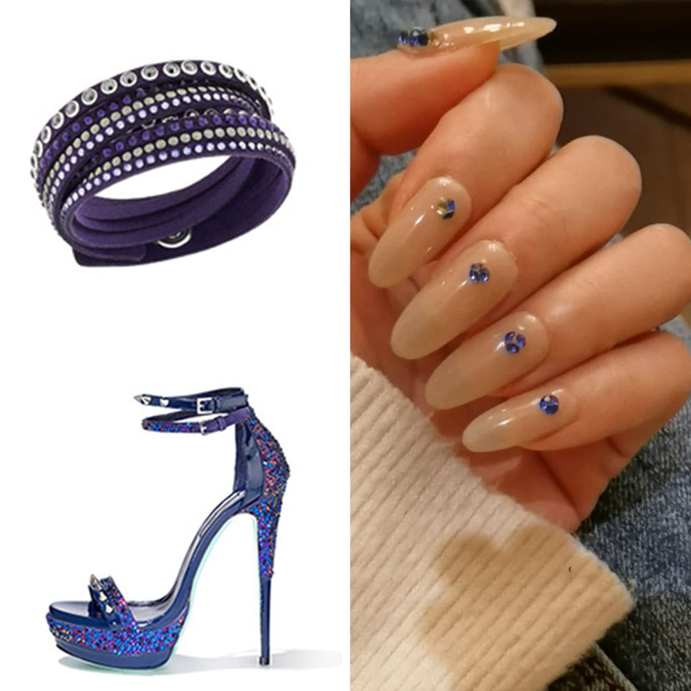 BEADSLAND glass rhinestones sparkle for fashion decor and DIY projects