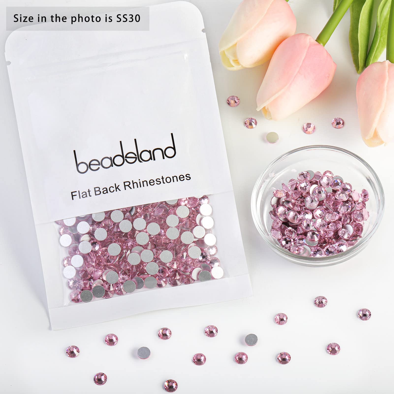 Beadsland SS30 rhinestones for DIY projects and personalized sparkle.