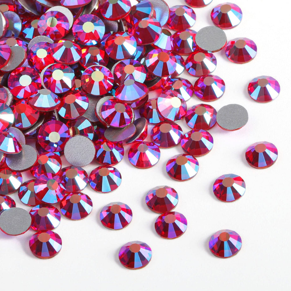 Beadsland Light Siam AB rhinestones SS20 pack adds brilliant sparkle to crafts.