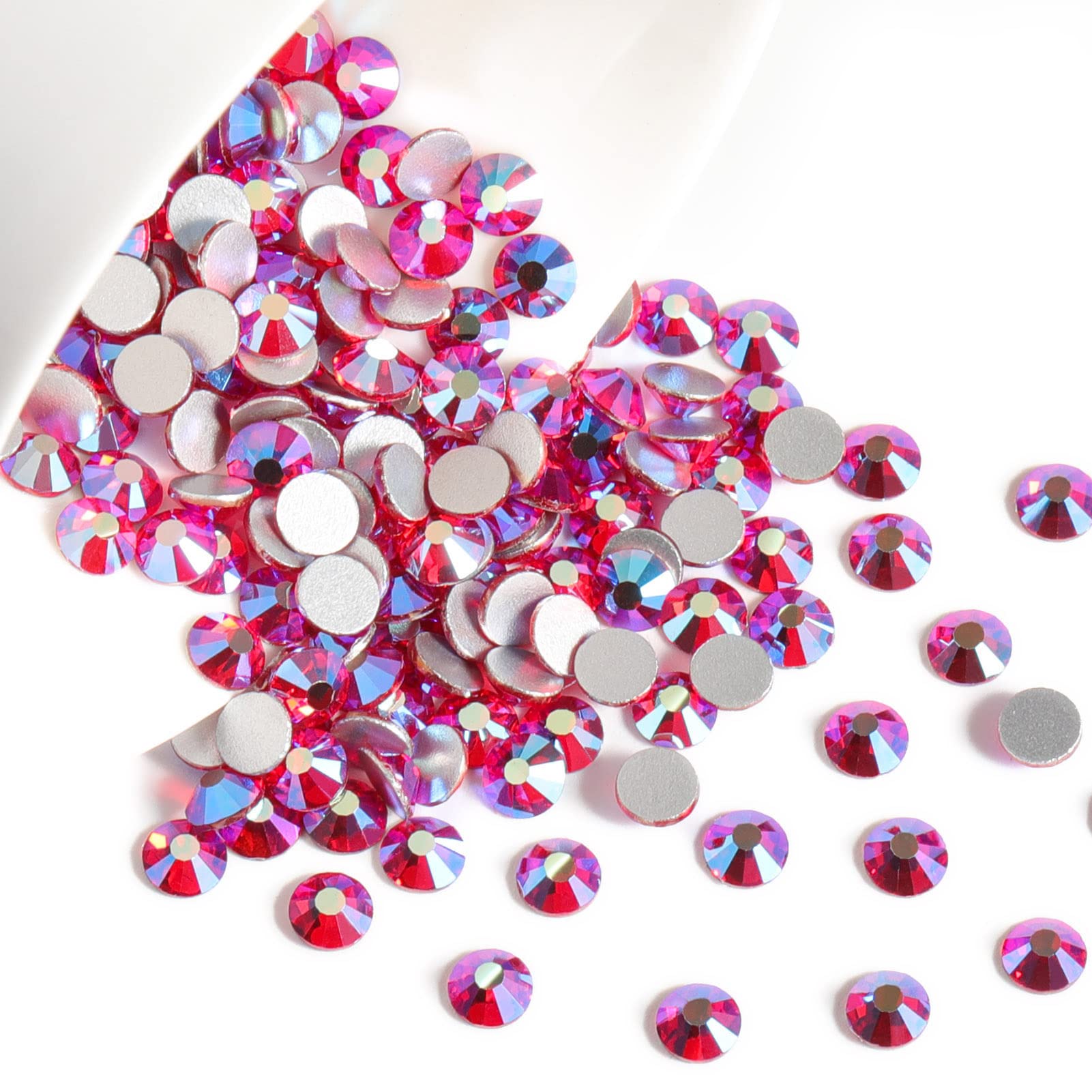 Beadsland nail art rhinestones closeup for mani sparkle and detail.