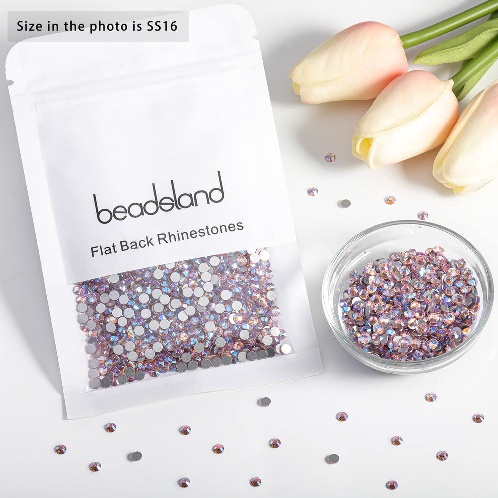 Beadsland rhinestones packaging shown for easy DIY embellishments.