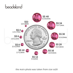 BEADSLAND SS16 flatback crystals perfect for phone cases and accessories.