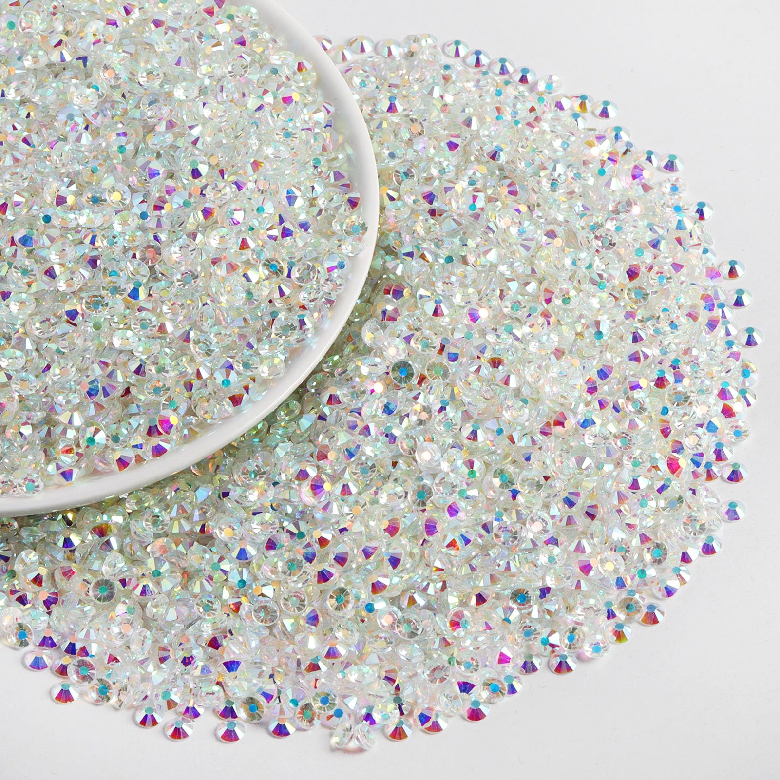 BEADSLAND Transparent AB rhinestones for phone cases and tablet decor