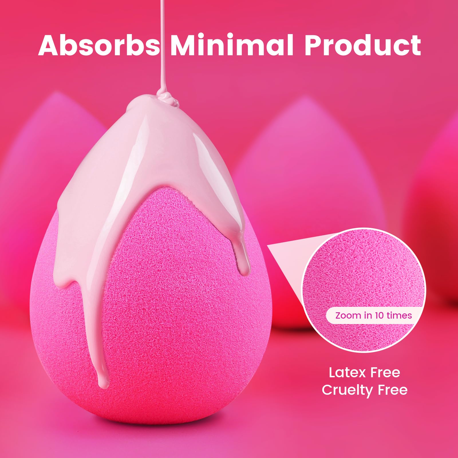 BEAKEY sponges dual-surface design enabling fast broad application