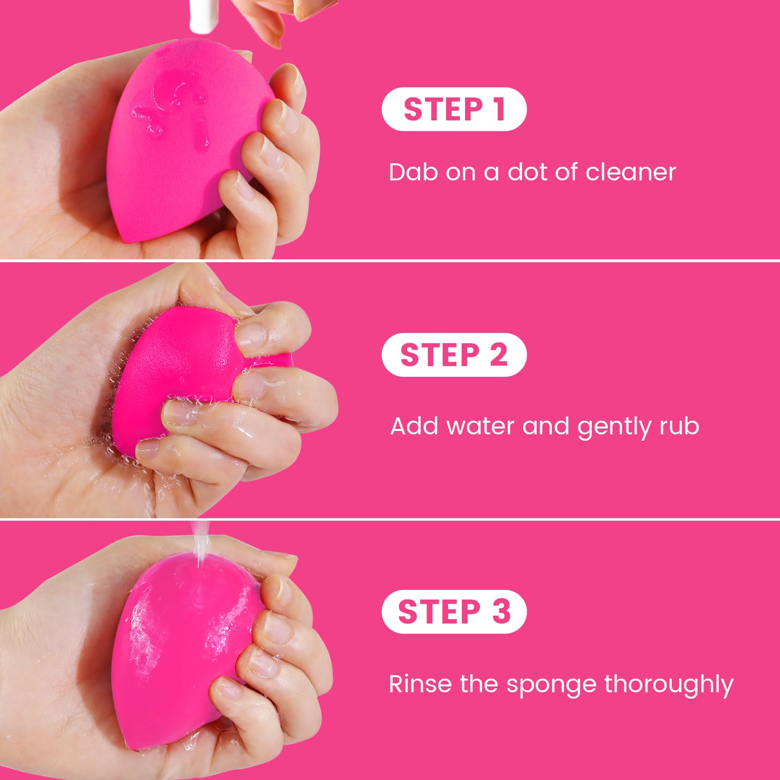 BEAKEY latex-free material gentle on sensitive skin