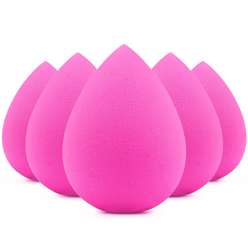 BEAKEY sponges pack in rose pink for smooth foundation blending