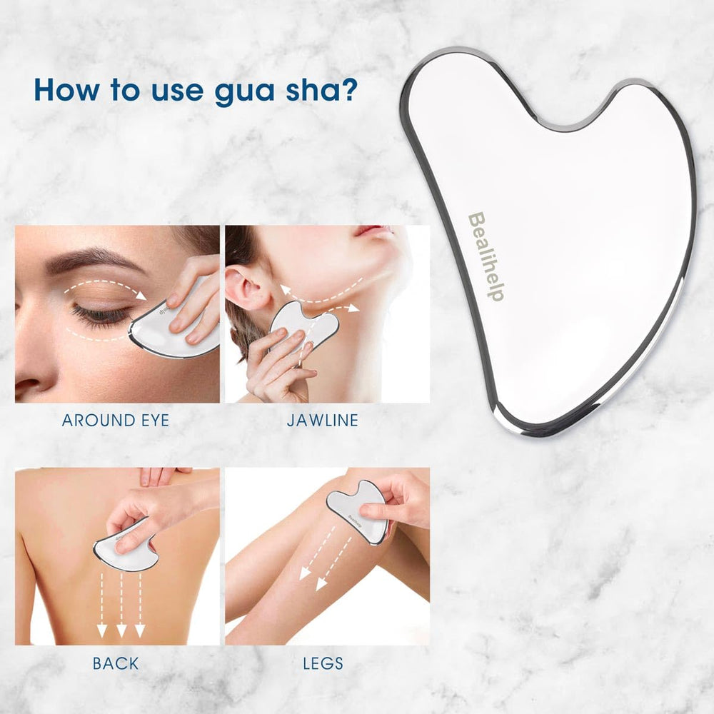 Bealihelp cold face roller for puffiness reduction and refreshed skin.