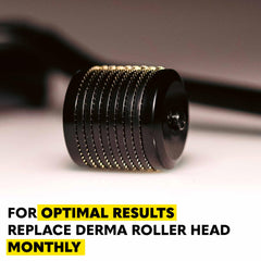 The Beard Club replacement kit packaging shows a complete care solution for your roller.