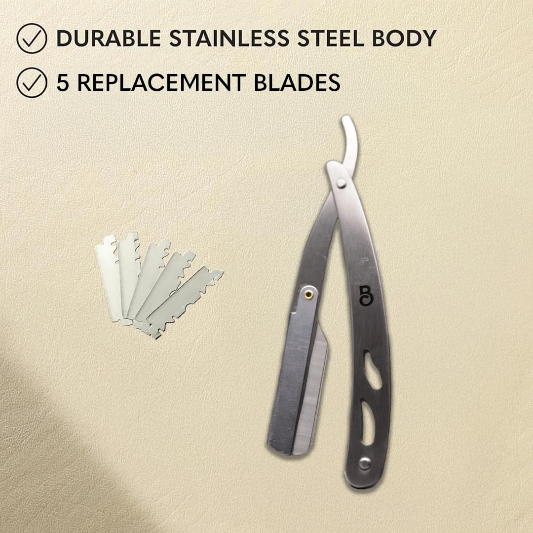The Beard Club trimmer includes a built-in travel lock for peace of mind.