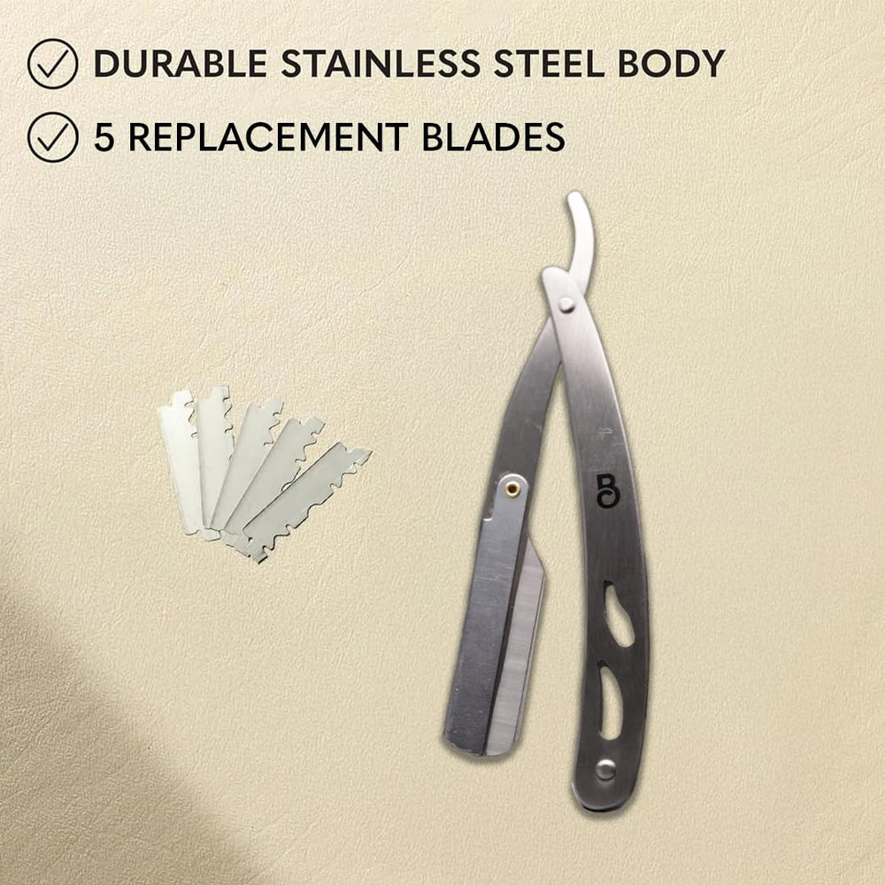 The Beard Club trimmer includes a built-in travel lock for peace of mind.
