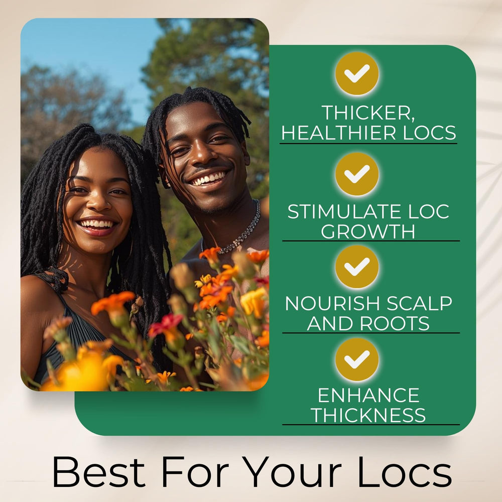 Beard Gains Lion Locs non-greasy oil for daily maintenance