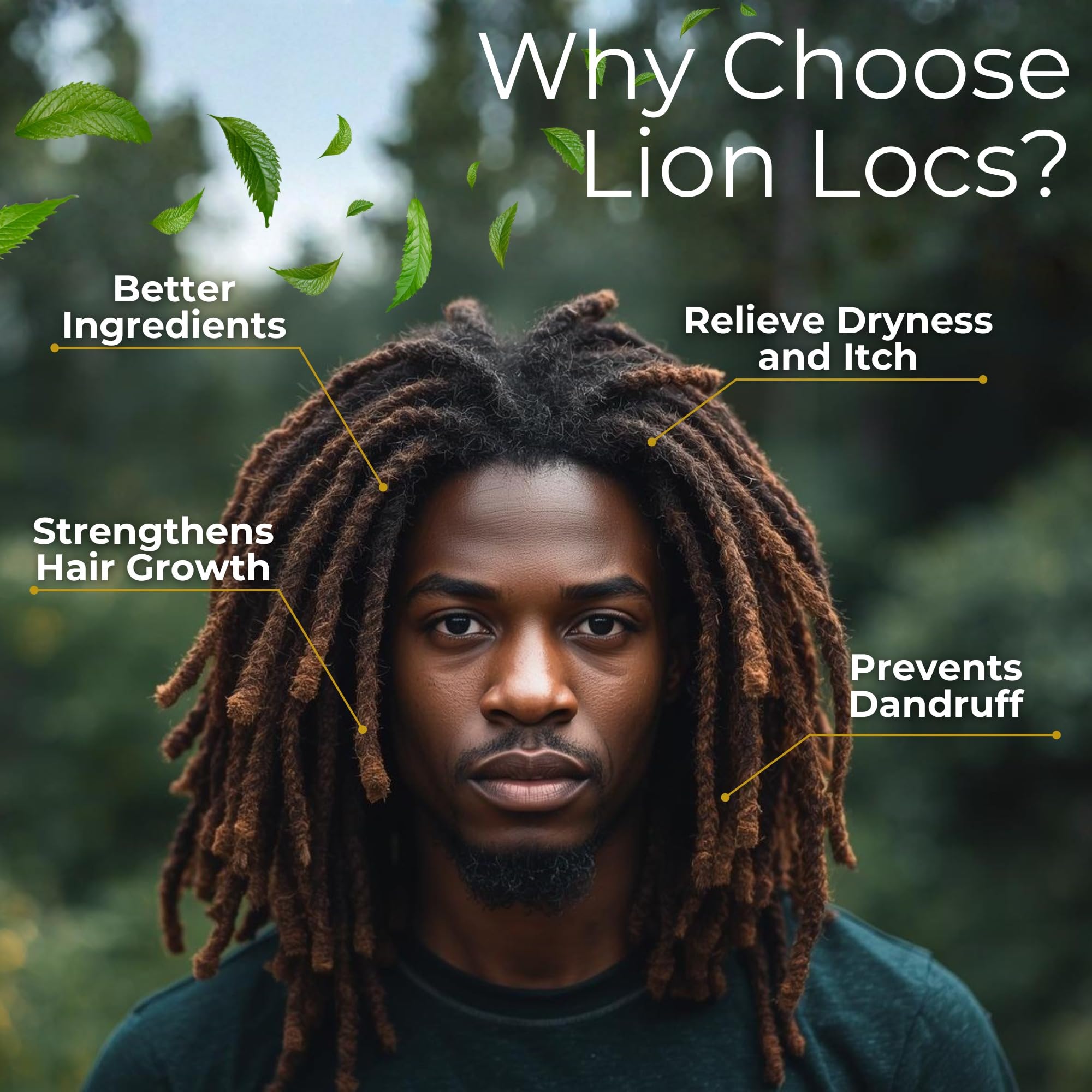 Beard Gains Lion Locs 4oz packaging ready for travel