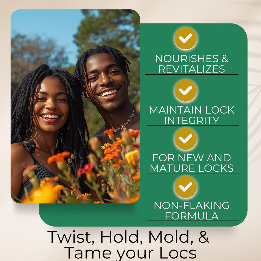 Beard Gains Lion Locs retwisting moisturizer adds moisture evenly