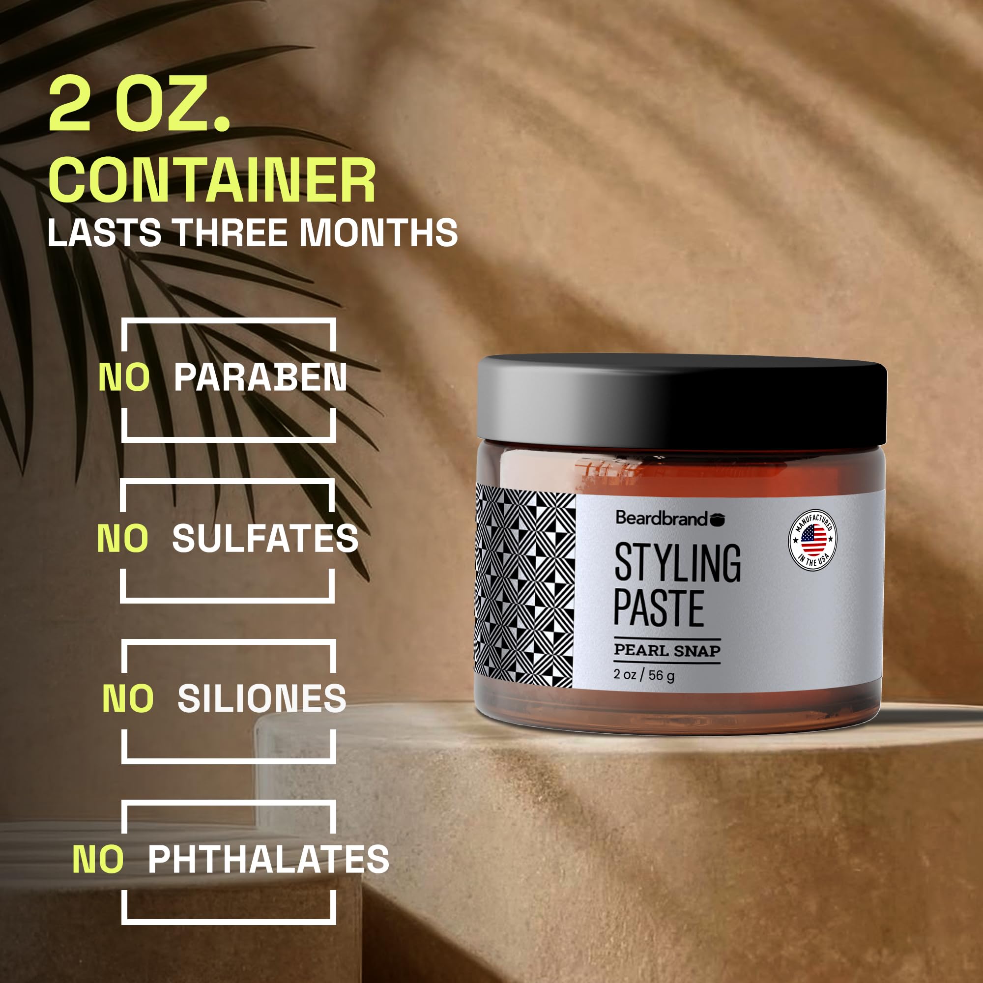 Creamy formula nourishes and conditions for healthier-feeling beard.