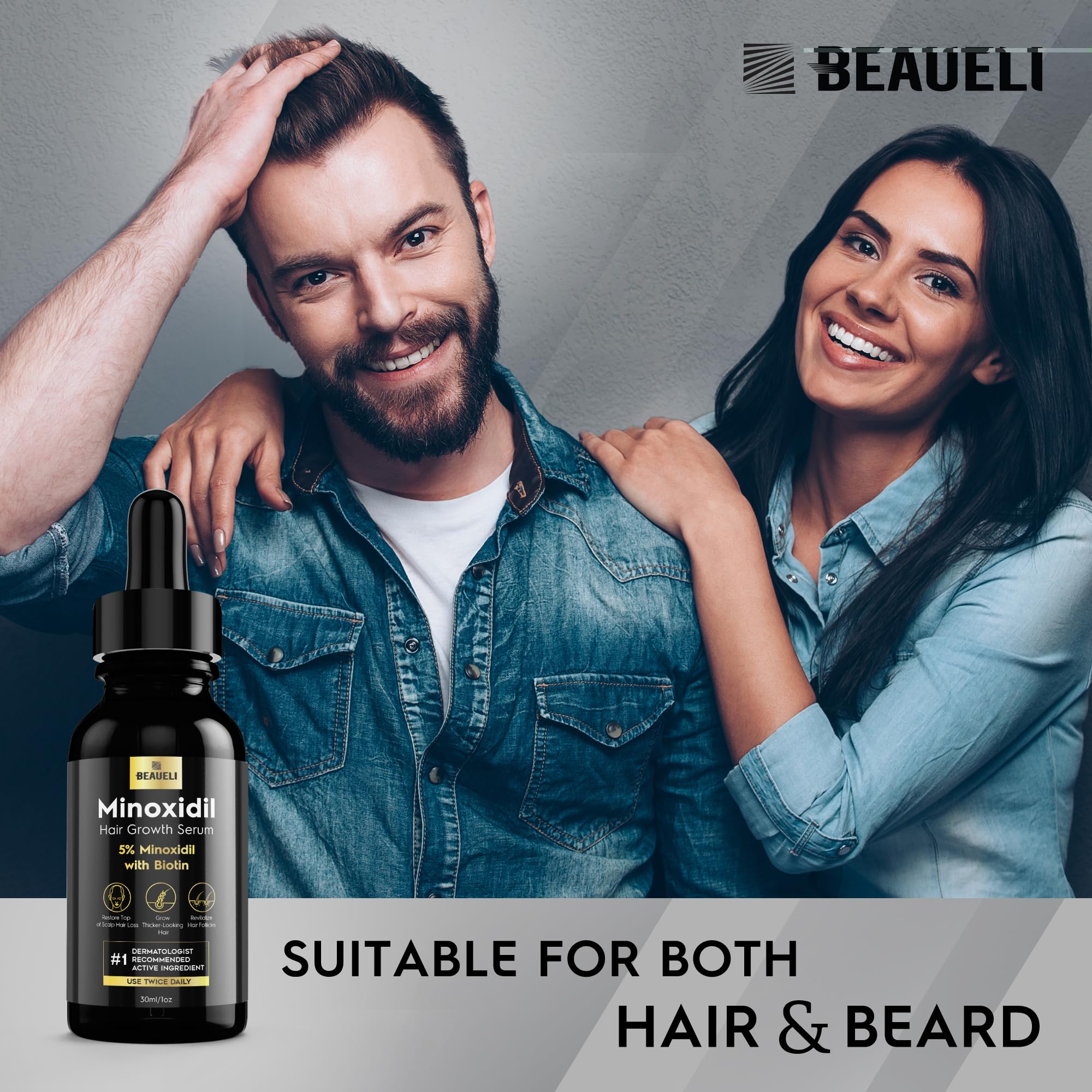 Beaueli lightweight, non-greasy formula absorbs quickly on skin.