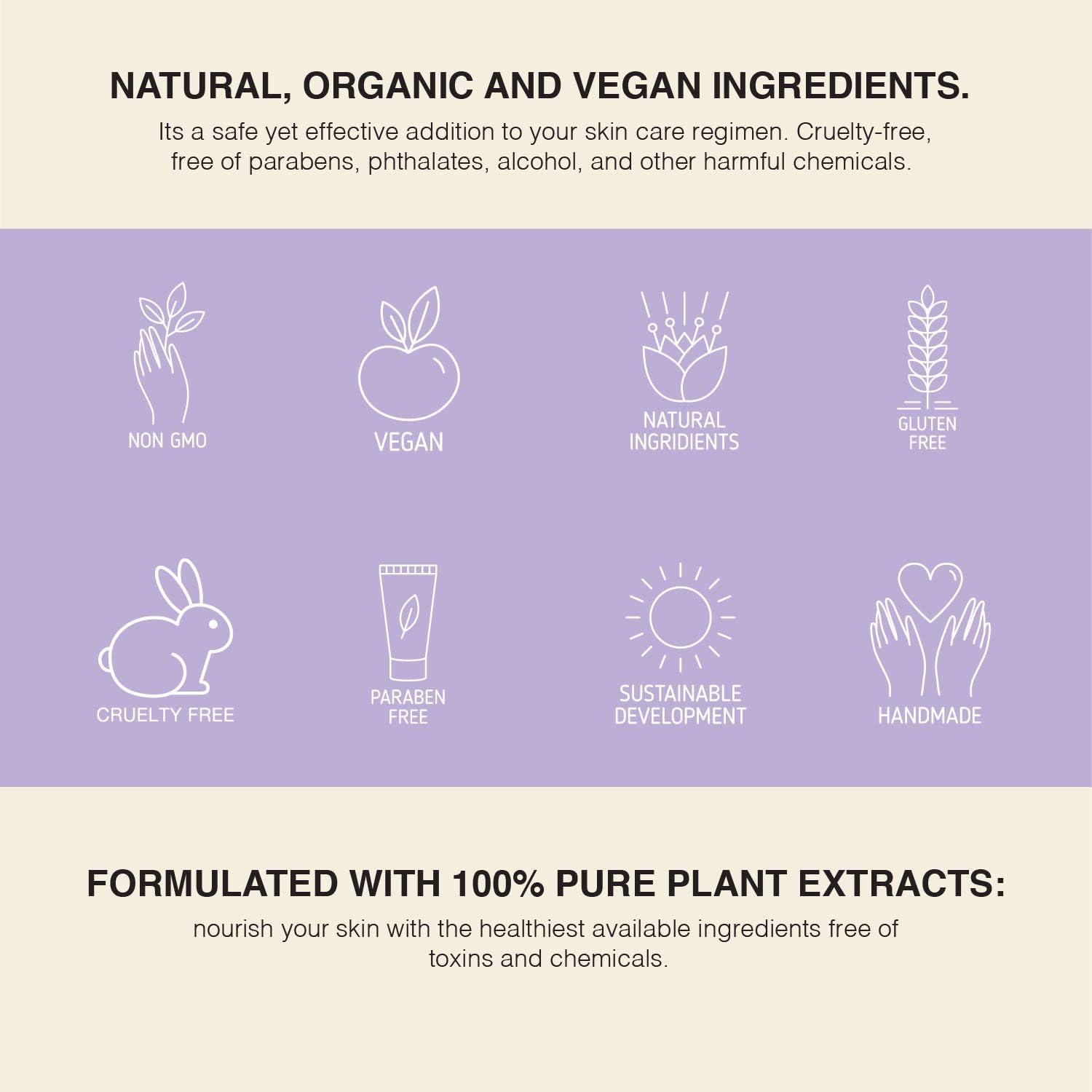 BEAUTE DE PROVENCE lavender oil on body for deep hydration.